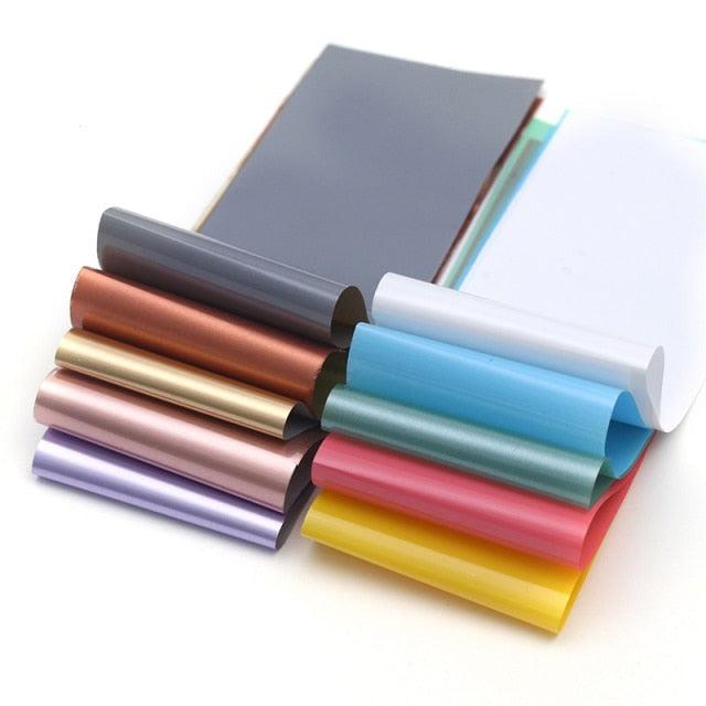Kit de Pegatinas de Foil para Arte de Uñas Mix para Diseños Creativos