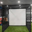 YUNIC Premium Golf Practice Cage with Heavy-Duty Frame & Simulator Screen - Korvel