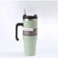 Taza de coche premium con asa y popote - Taza aislada de 30 oz