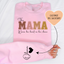 Ce Sweatshirt Personnalisé « Cette Maman Porte Son Coeur Sur Sa Manche »