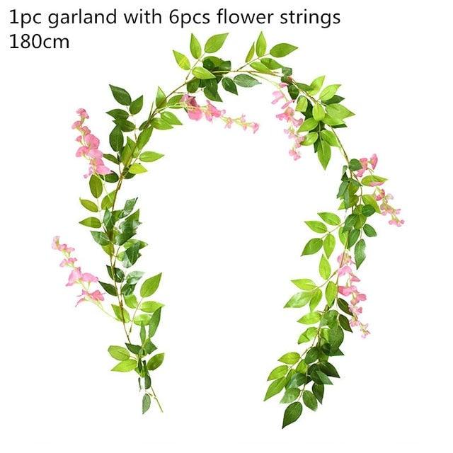 Modern Eucalyptus Leaves Garland for Elegant Decor