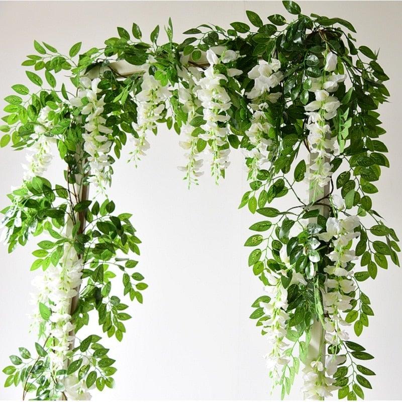 Modern Eucalyptus Leaves Garland for Elegant Decor
