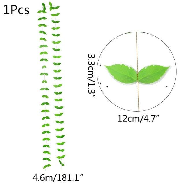 Modern Eucalyptus Leaves Garland for Elegant Decor
