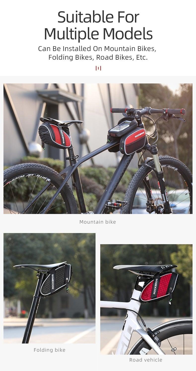 Sac de siège de vélo étanche premium pour cyclistes
