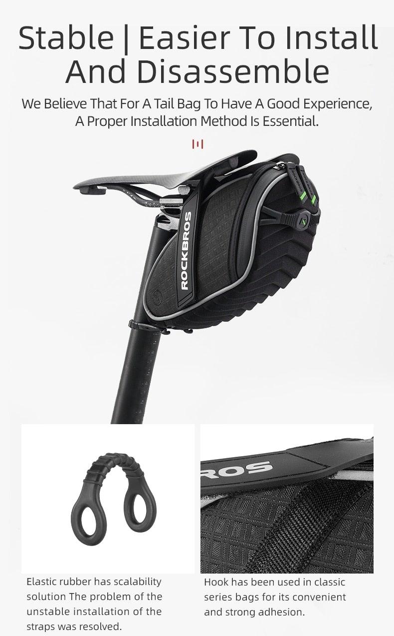 Sac de siège de vélo étanche premium pour cyclistes