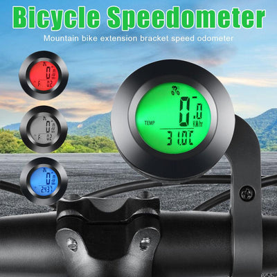 Premium Wireless Bicycle Computer with Backlight Display