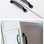 Modern Solid Aluminum Cabinet Handles - Elegant Black Design