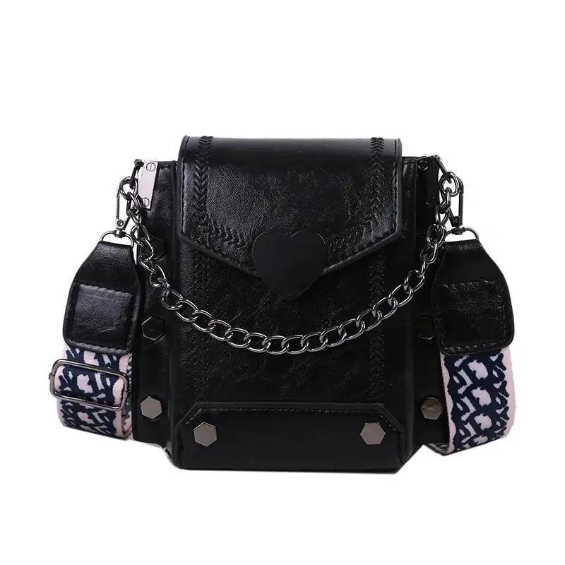 Elegant Heart-Shaped Shoulder Bag for Women