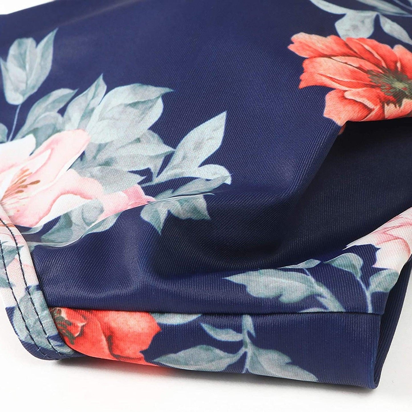 Modern Floral High Waist Bikini Set for Women