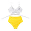 Modern Floral High Waist Bikini Set for Women