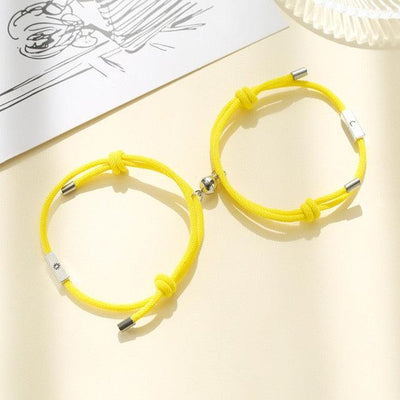 Modern Sun Moon Charm Bracelets for Couples