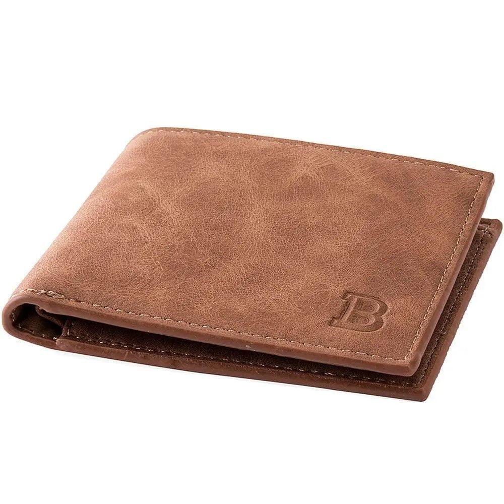 Portefeuille Mini Premium pour Hommes - Porte-Cartes en Cuir PU Élégant