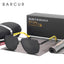 BARCUR Modern Retro Square Sunglasses - Polarized UV400