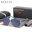 BARCUR Modern Retro Square Sunglasses - Polarized UV400