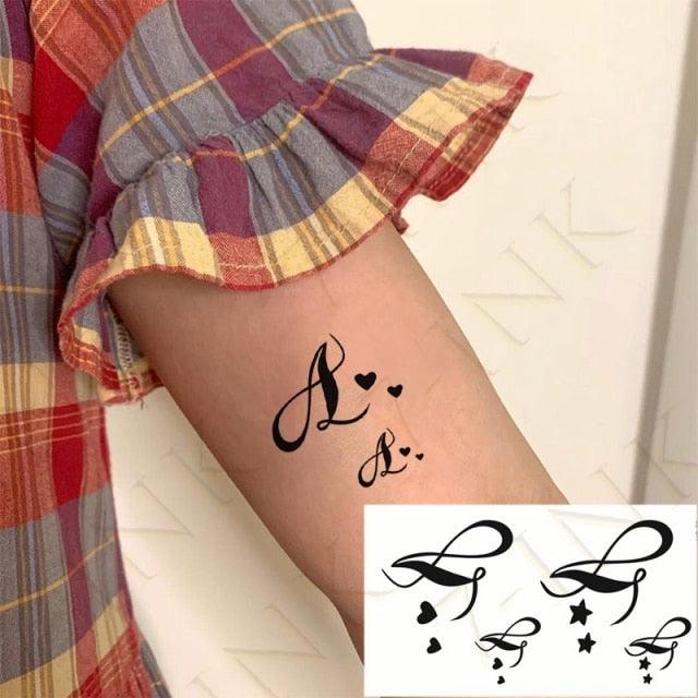 Elegant Waterproof Temporary Tattoos - Sun, Moon & Heart Designs