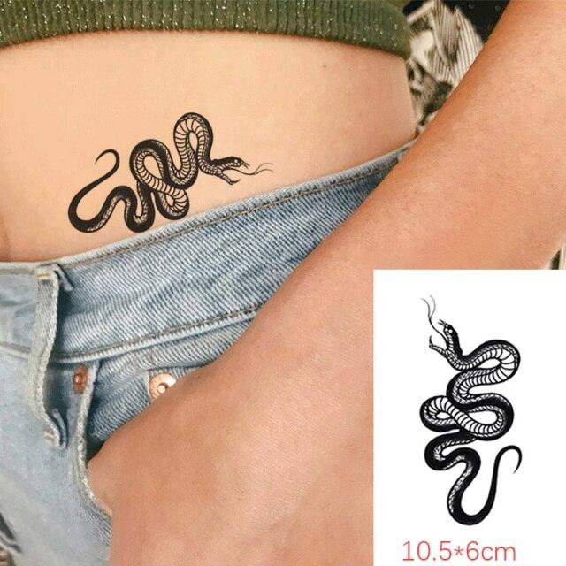 Elegant Waterproof Temporary Tattoos - Sun, Moon & Heart Designs
