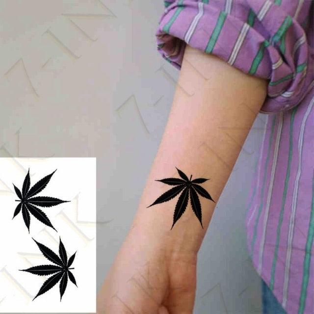 Elegant Waterproof Temporary Tattoos - Sun, Moon & Heart Designs
