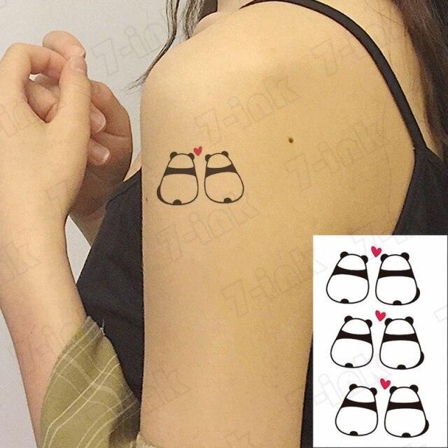 Elegant Waterproof Temporary Tattoos - Sun, Moon & Heart Designs