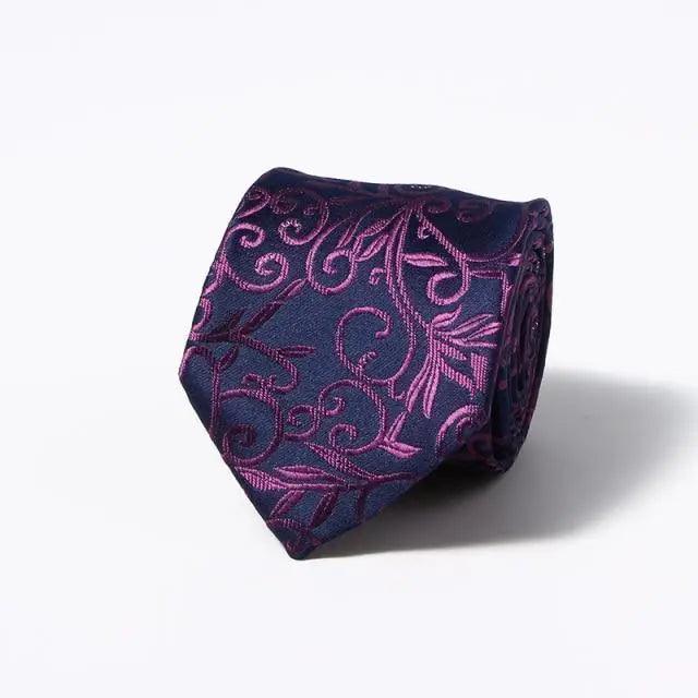 Modern Black and Brown Stripe Neckties for Men