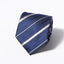 Modern Black and Brown Stripe Neckties for Men