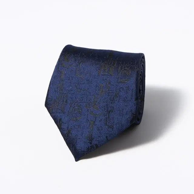 Modern Black and Brown Stripe Neckties for Men