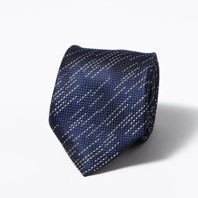 Modern Black and Brown Stripe Neckties for Men