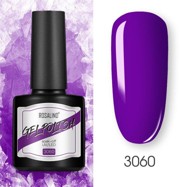 Esmalte de Uñas en Gel Brillante Colorido de 8ml - Calidad Premium