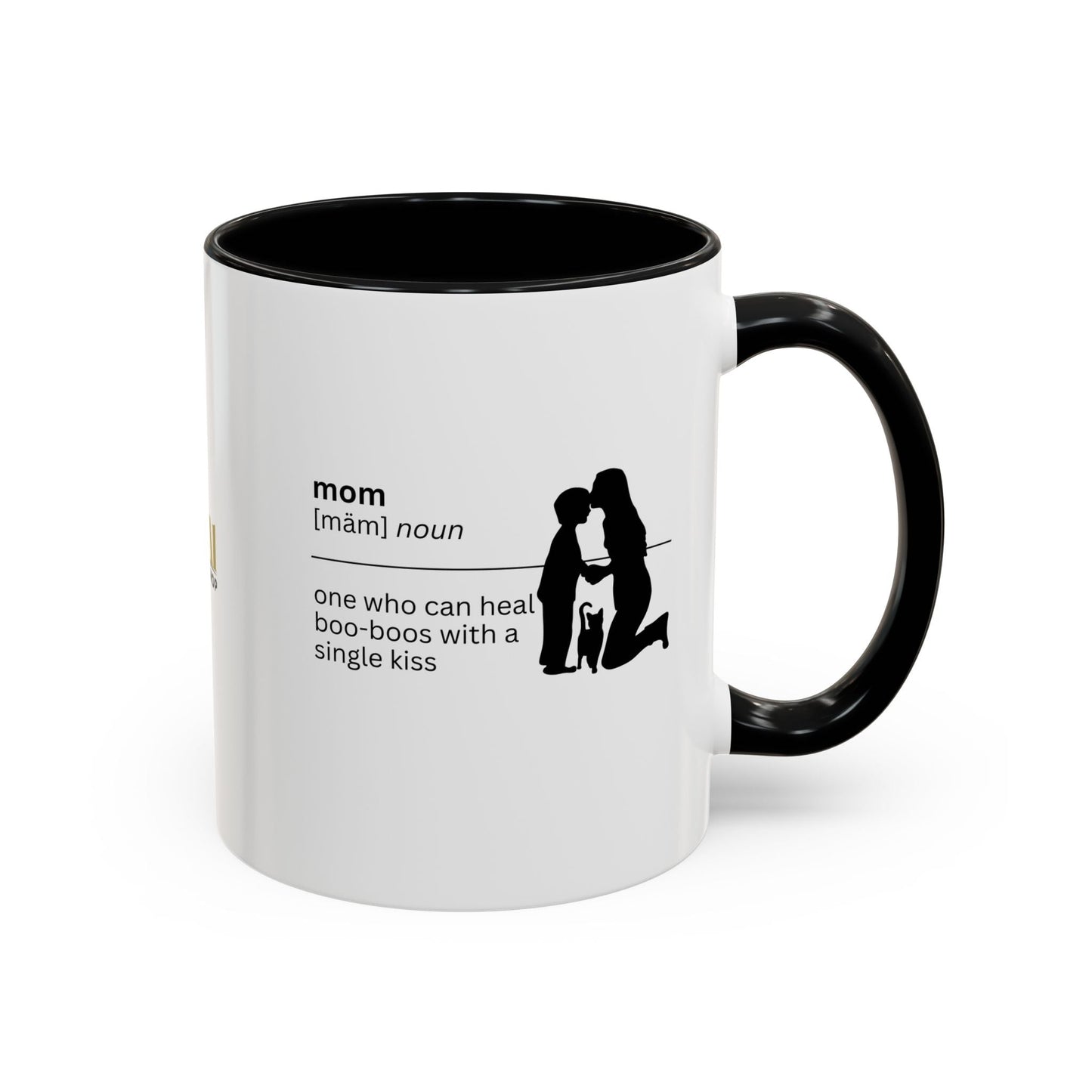 Taza de café Mom Boo Boo Healer - Regalo reflexivo para mamá
