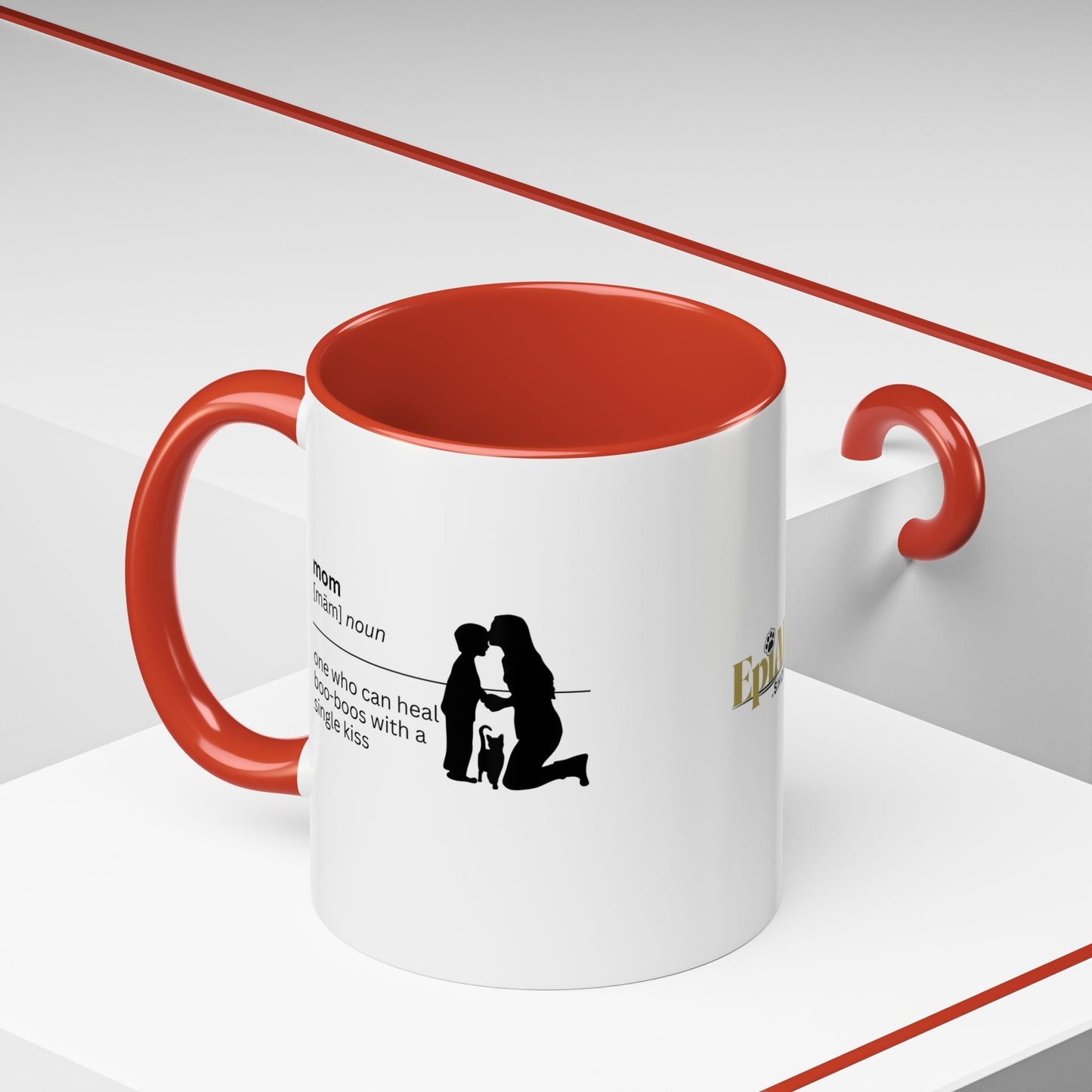 Taza de café Mom Boo Boo Healer - Regalo reflexivo para mamá