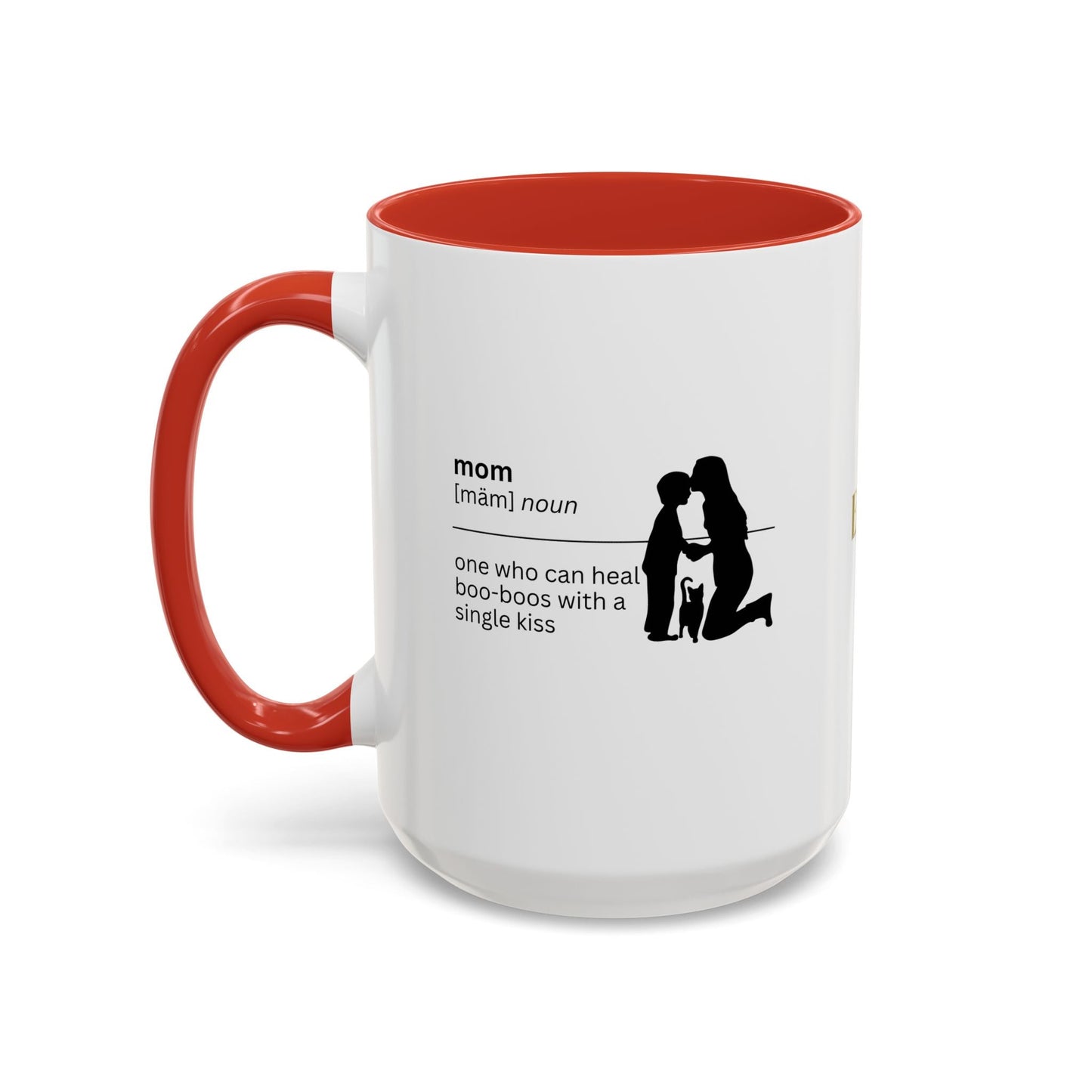 Taza de café Mom Boo Boo Healer - Regalo reflexivo para mamá