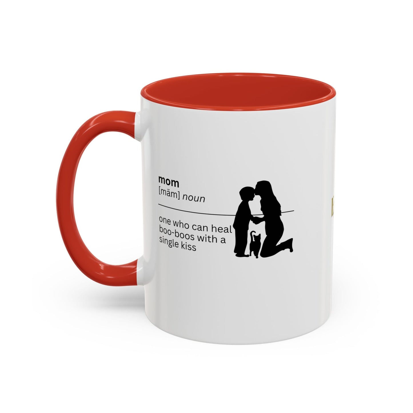 Taza de café Mom Boo Boo Healer - Regalo reflexivo para mamá