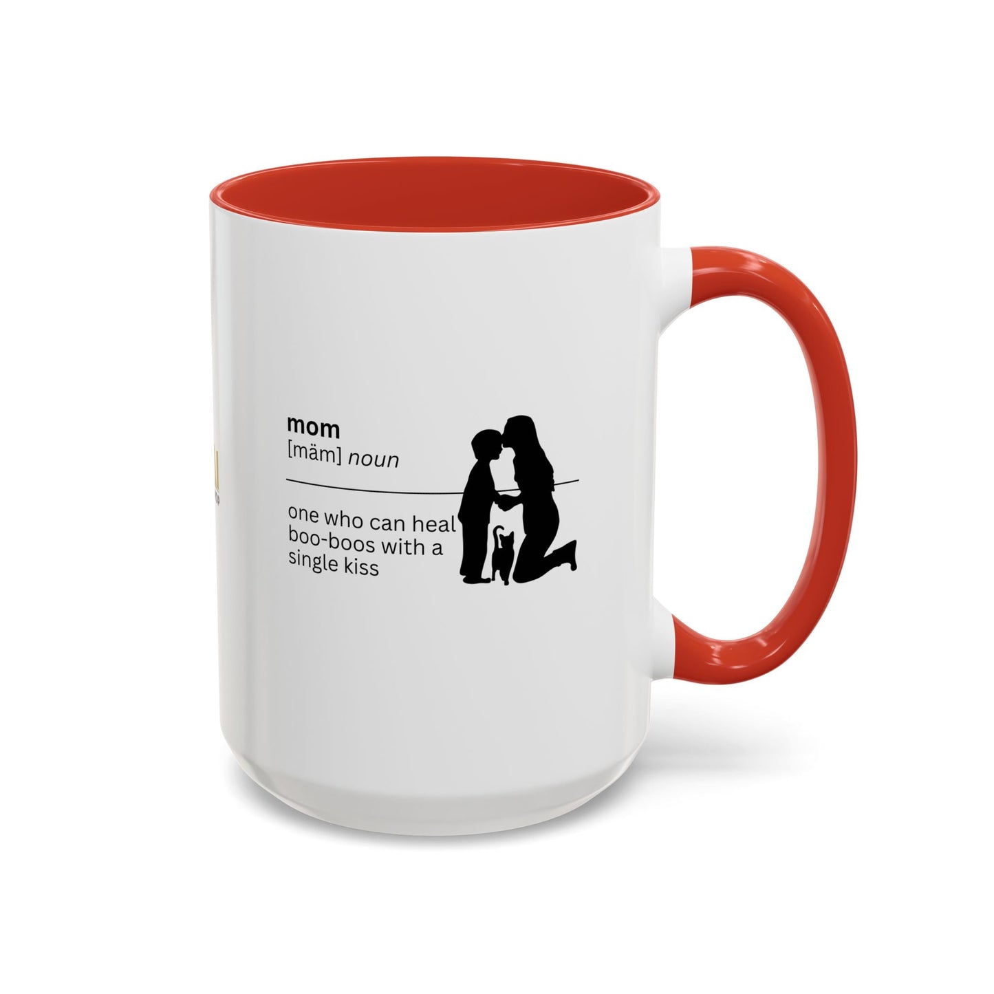 Taza de café Mom Boo Boo Healer - Regalo reflexivo para mamá
