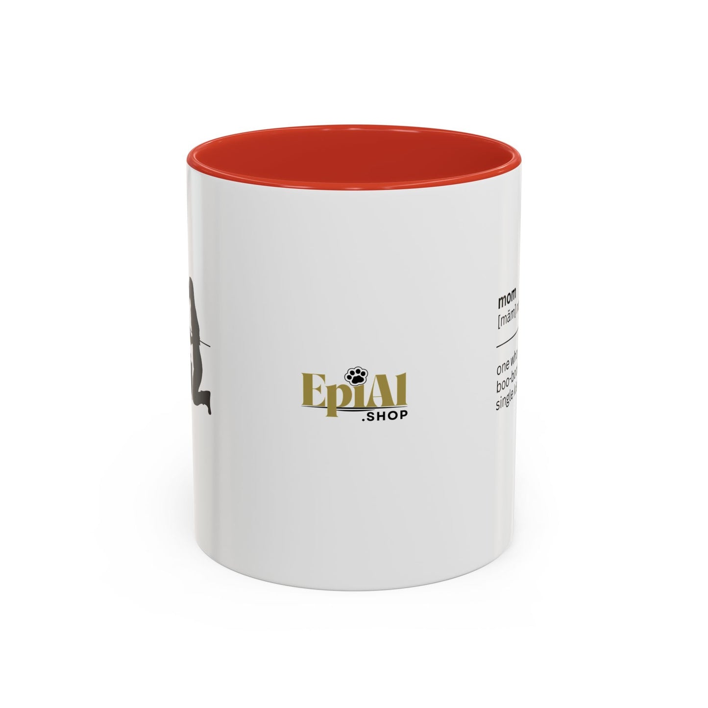 Taza de café Mom Boo Boo Healer - Regalo reflexivo para mamá