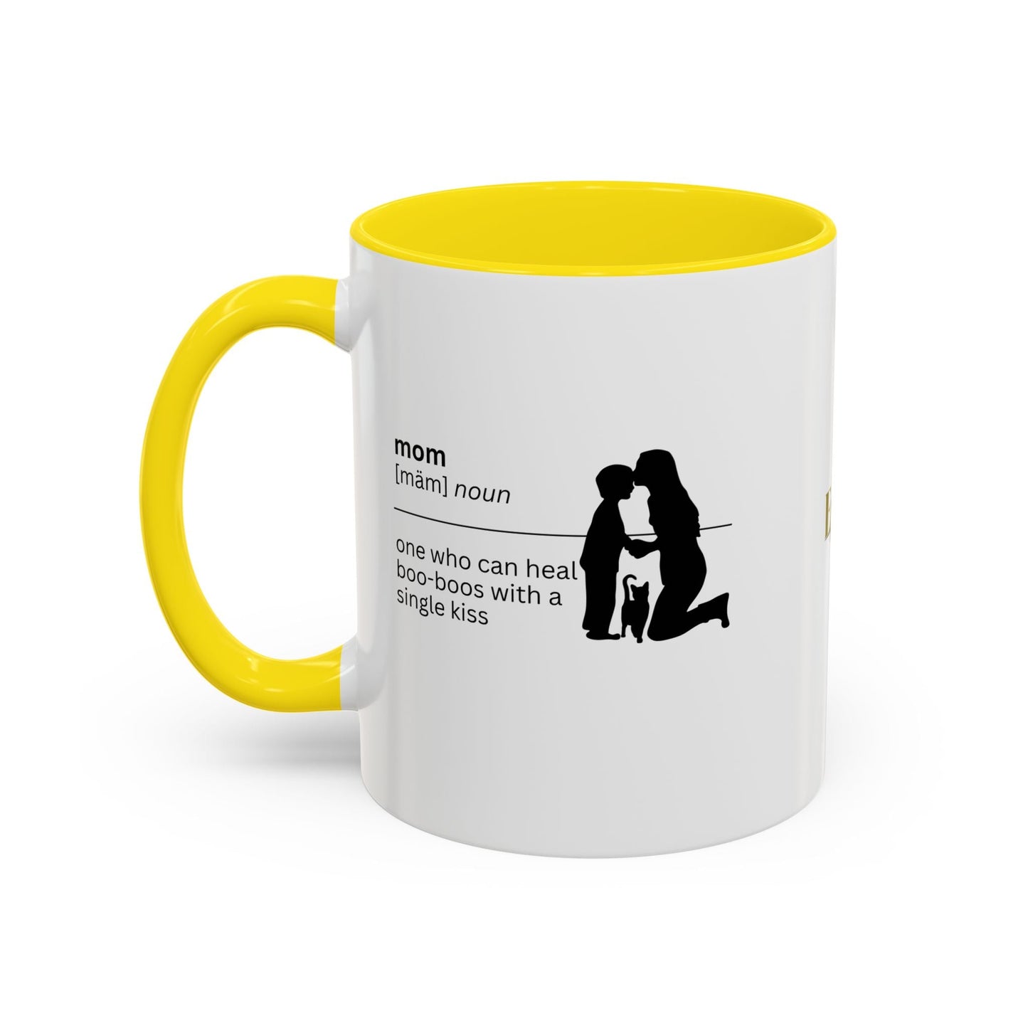 Taza de café Mom Boo Boo Healer - Regalo reflexivo para mamá