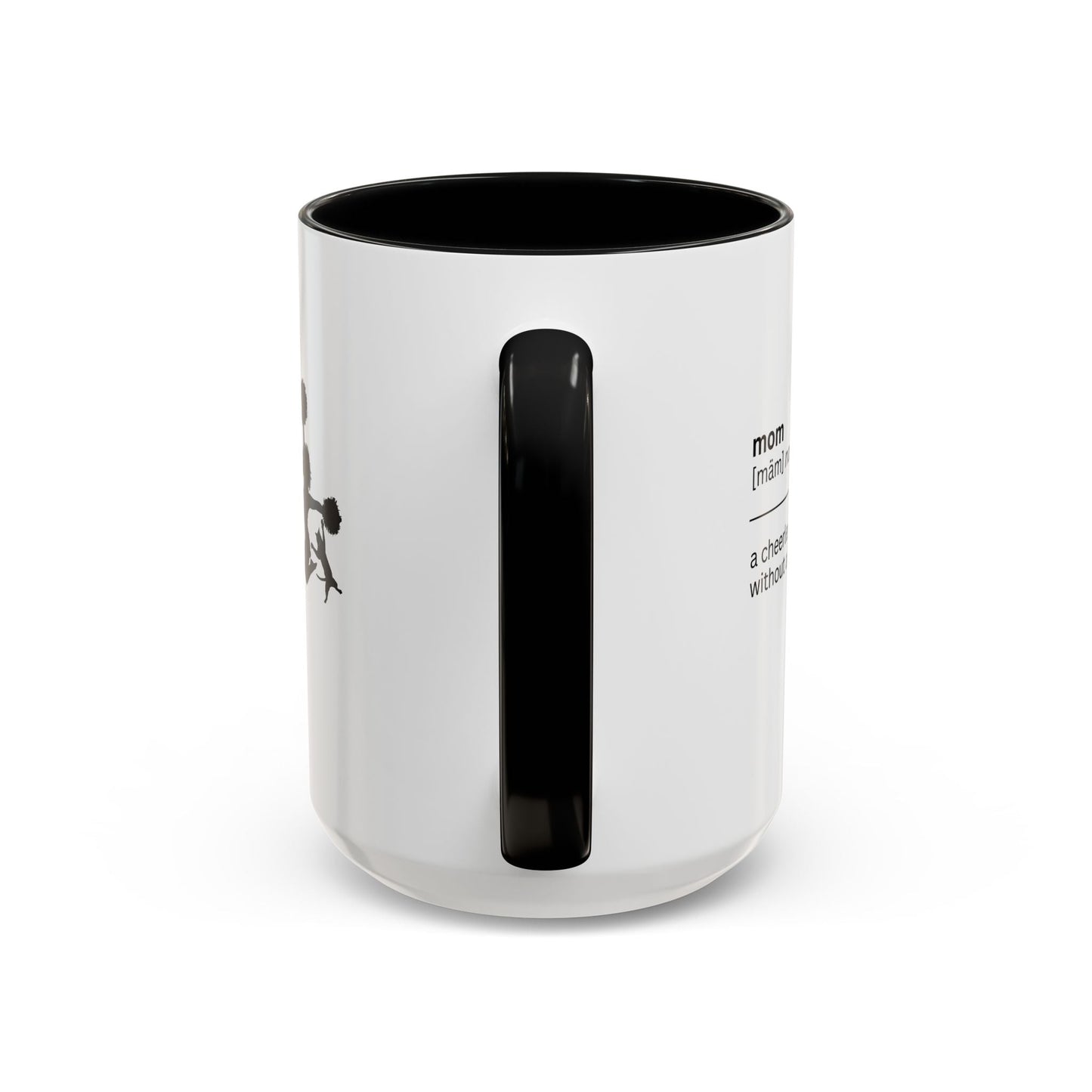 Mom Cheerleader Accent Coffee Mug - Thoughtful Gift for Moms
