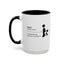 Mom Cheerleader Accent Coffee Mug - Thoughtful Gift for Moms