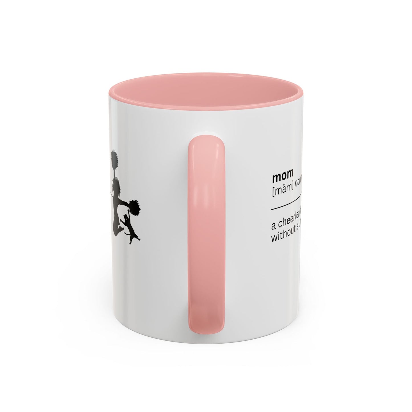 Mom Cheerleader Accent Coffee Mug - Thoughtful Gift for Moms