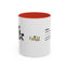 Mom Cheerleader Accent Coffee Mug - Thoughtful Gift for Moms