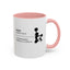 Mom Cheerleader Accent Coffee Mug - Thoughtful Gift for Moms