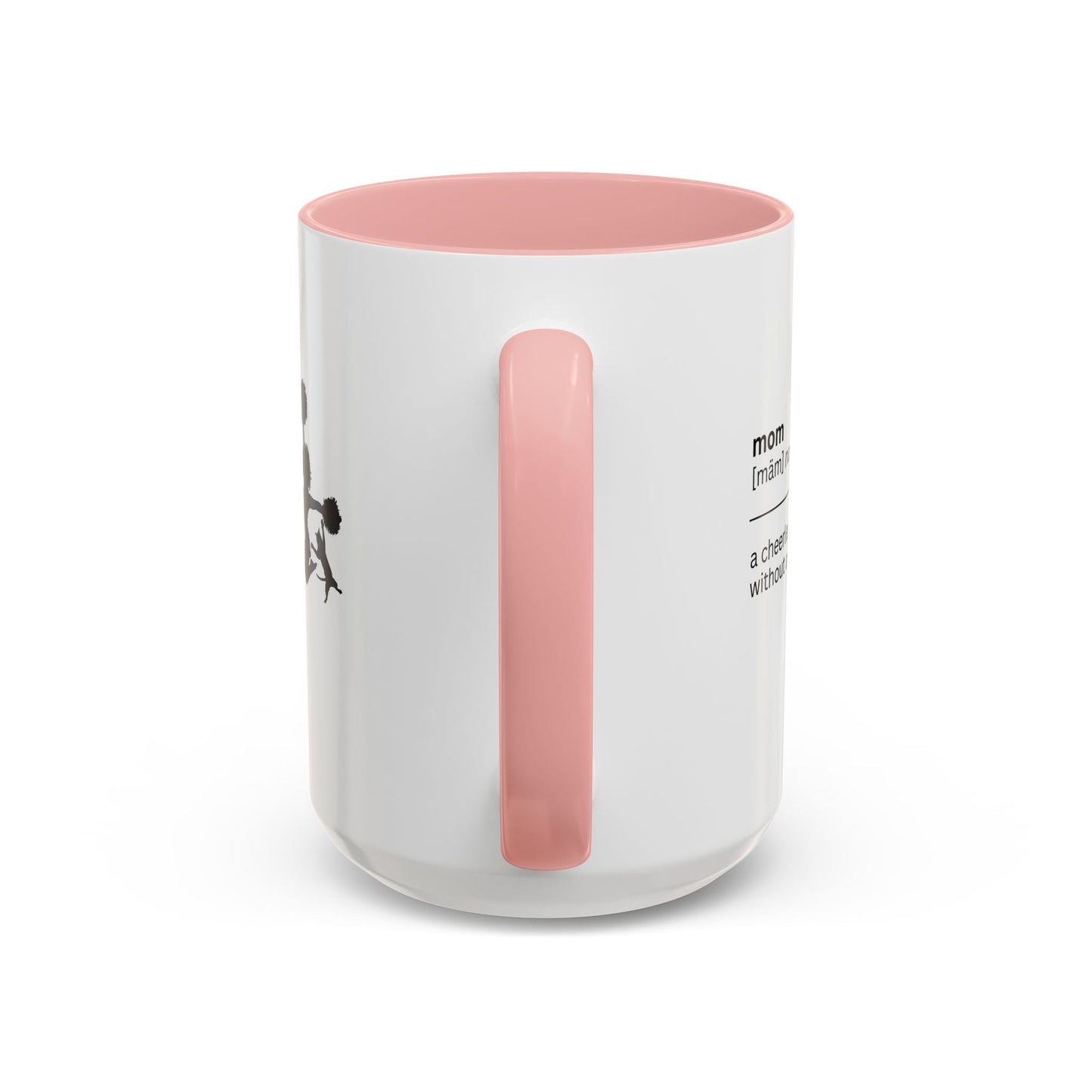 Mom Cheerleader Accent Coffee Mug - Thoughtful Gift for Moms
