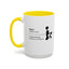 Mom Cheerleader Accent Coffee Mug - Thoughtful Gift for Moms