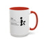 Mom Cheerleader Accent Coffee Mug - Thoughtful Gift for Moms