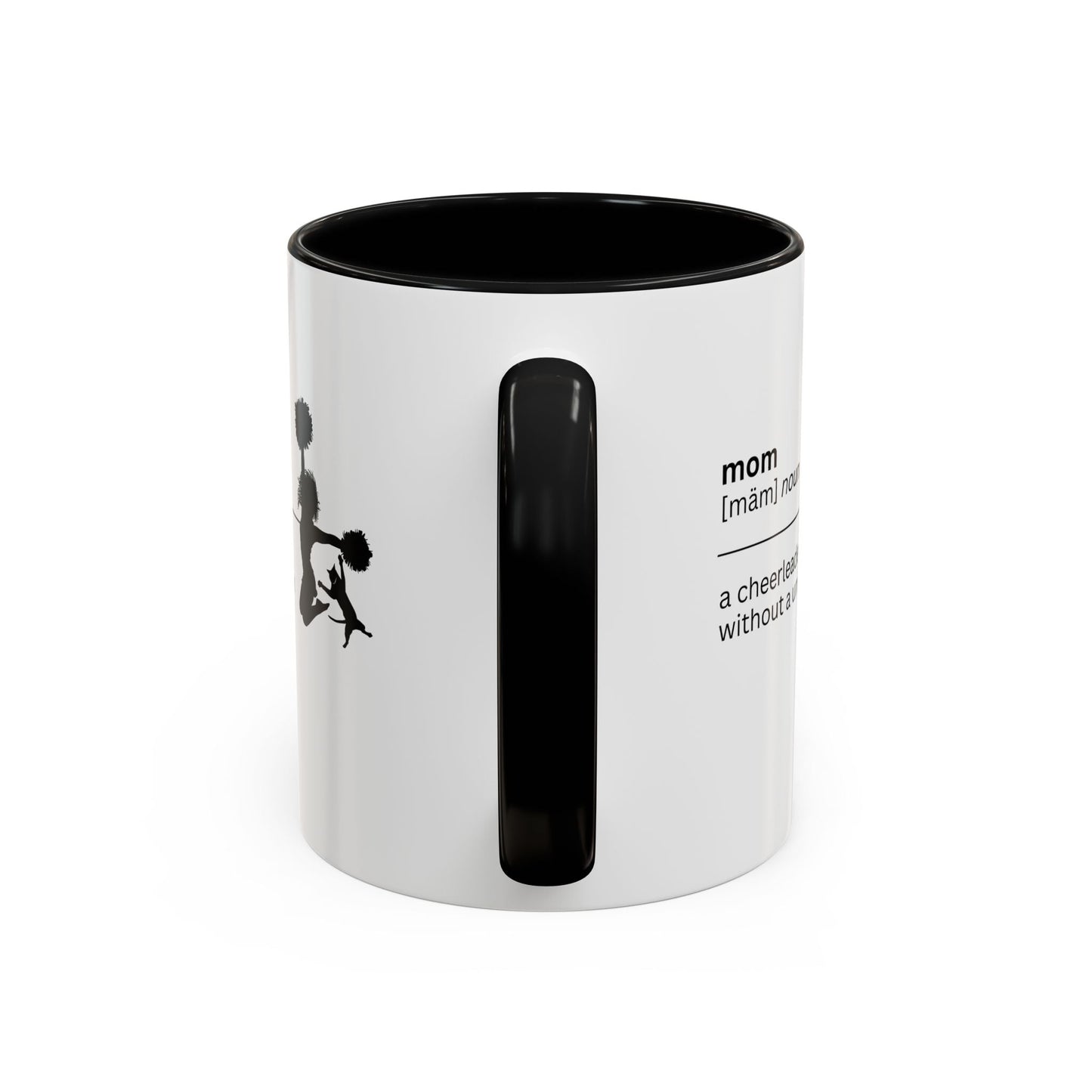 Mom Cheerleader Accent Coffee Mug - Thoughtful Gift for Moms