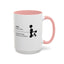 Mom Cheerleader Accent Coffee Mug - Thoughtful Gift for Moms