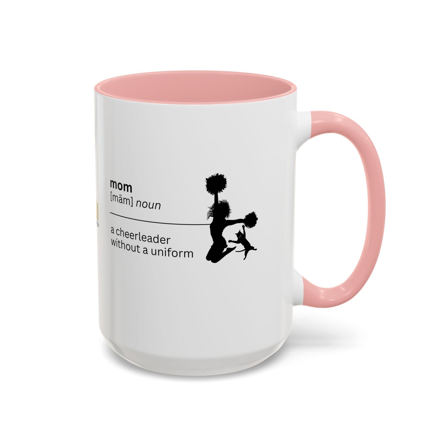 Mom Cheerleader Accent Coffee Mug - Thoughtful Gift for Moms