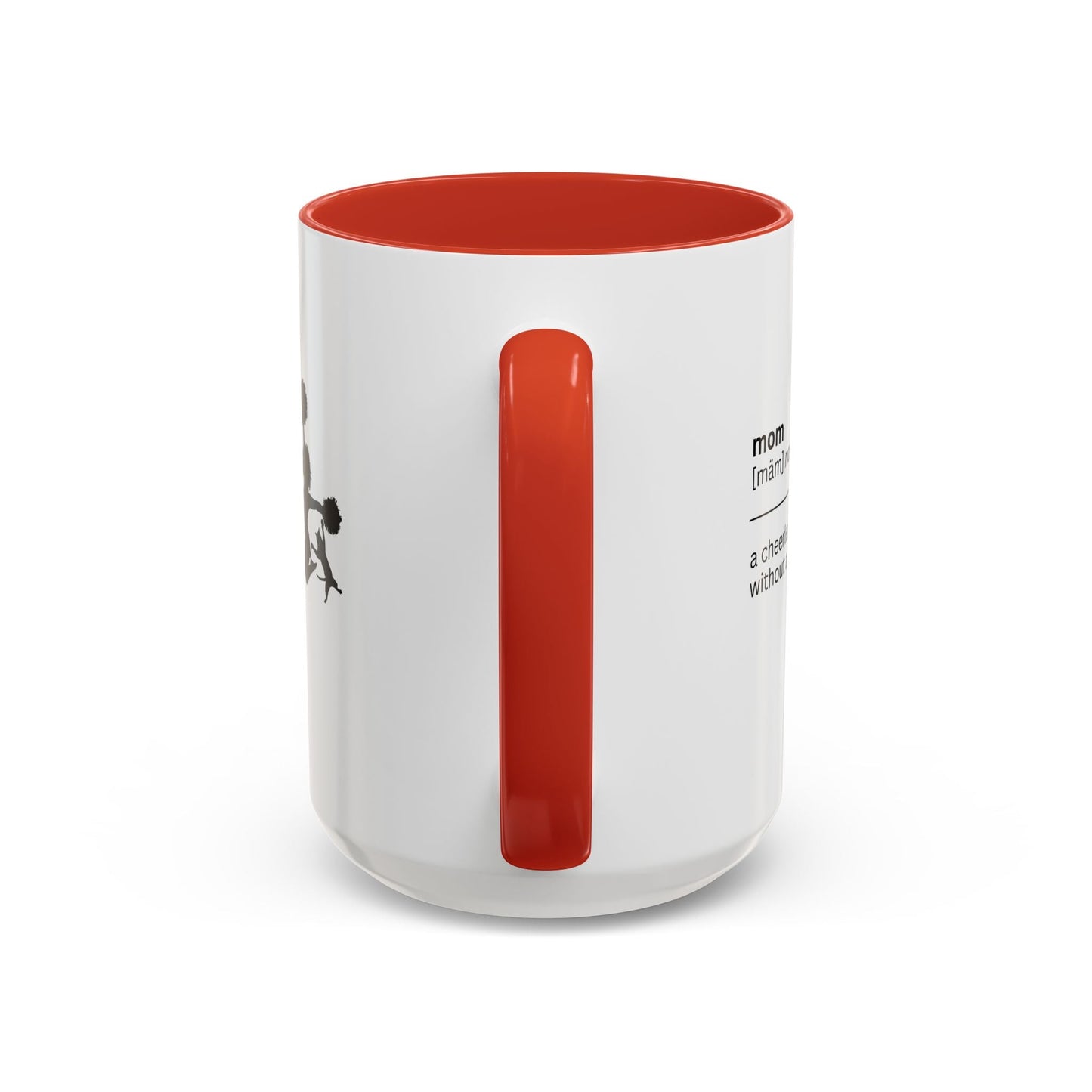 Mom Cheerleader Accent Coffee Mug - Thoughtful Gift for Moms