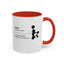 Mom Cheerleader Accent Coffee Mug - Thoughtful Gift for Moms