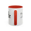 Mom Cheerleader Accent Coffee Mug - Thoughtful Gift for Moms