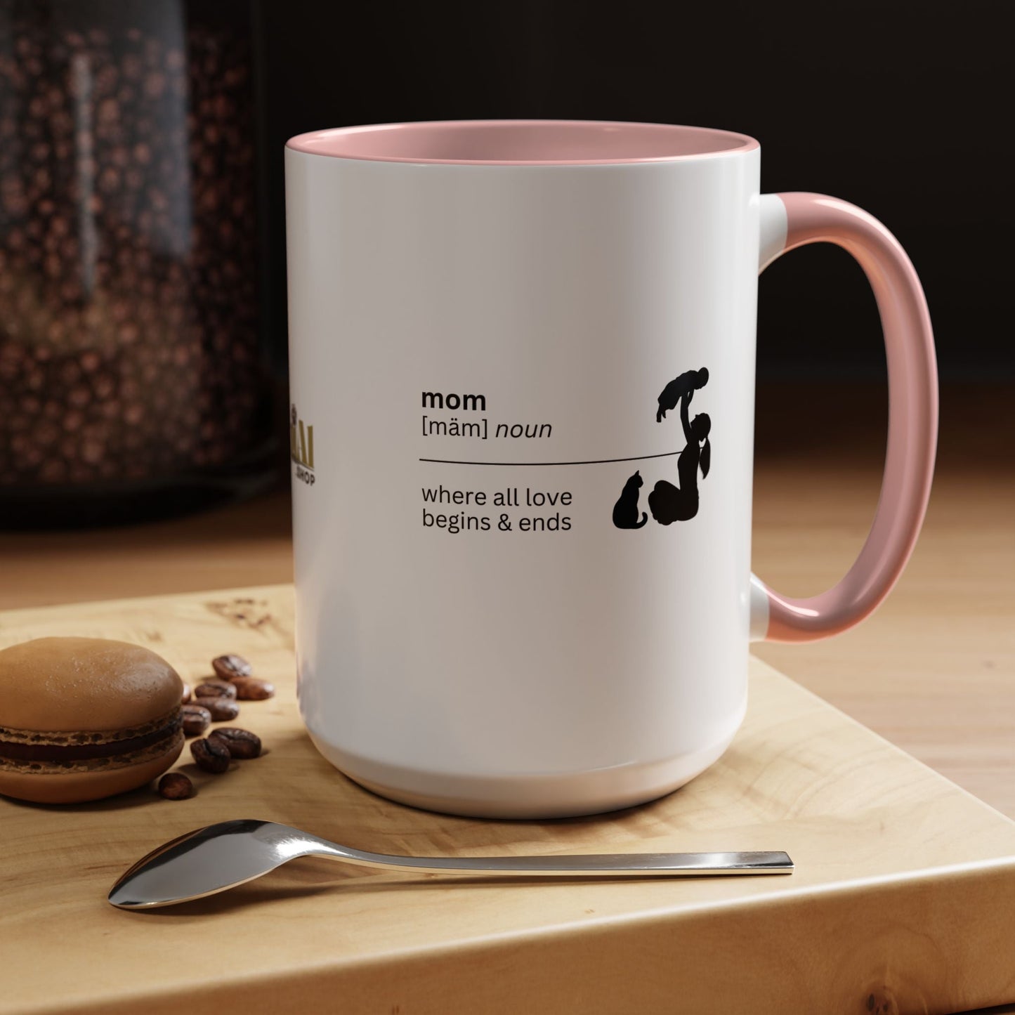 Taza de café con definición de mamá - Regalo reflexivo para el Día de la Madre