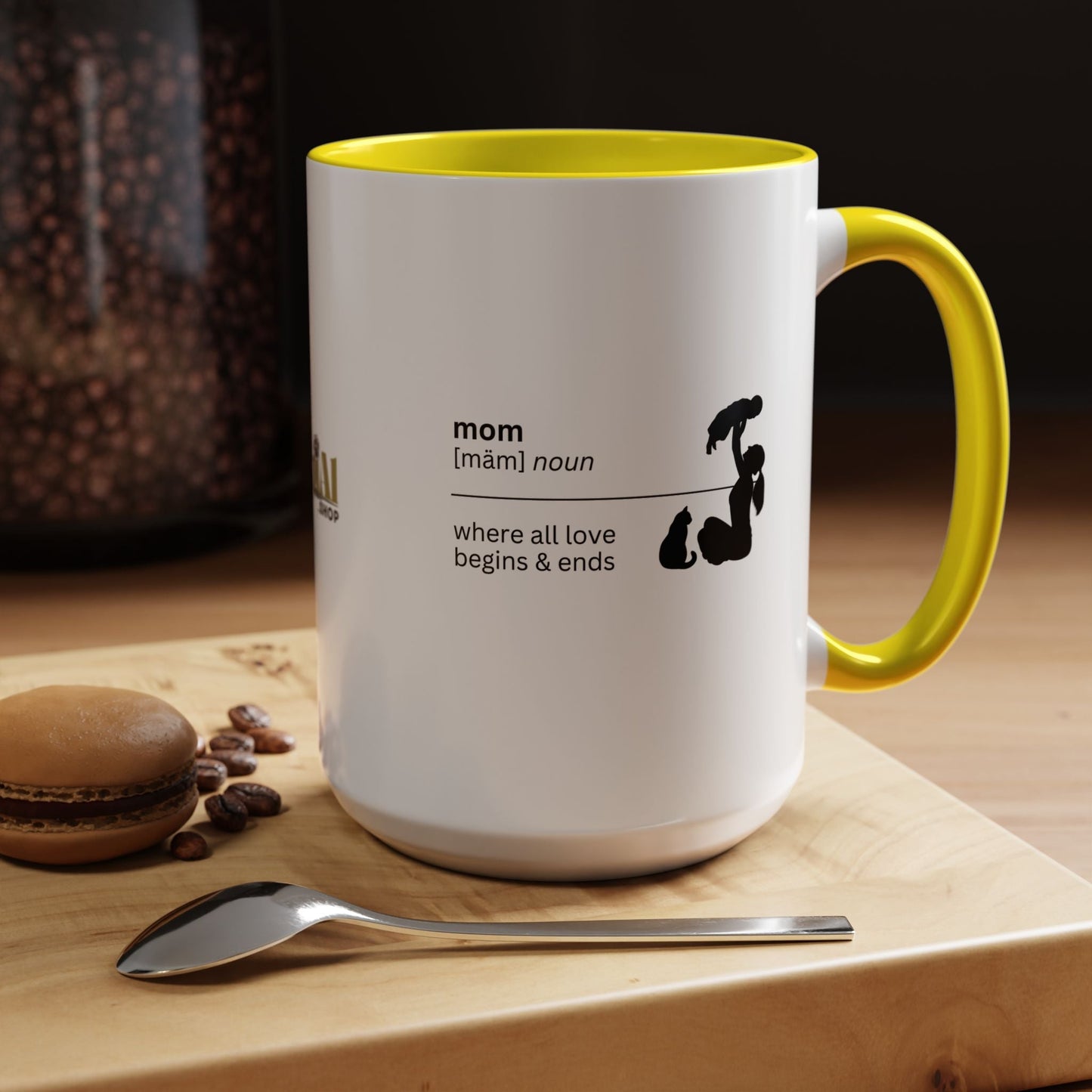Taza de café con definición de mamá - Regalo reflexivo para el Día de la Madre